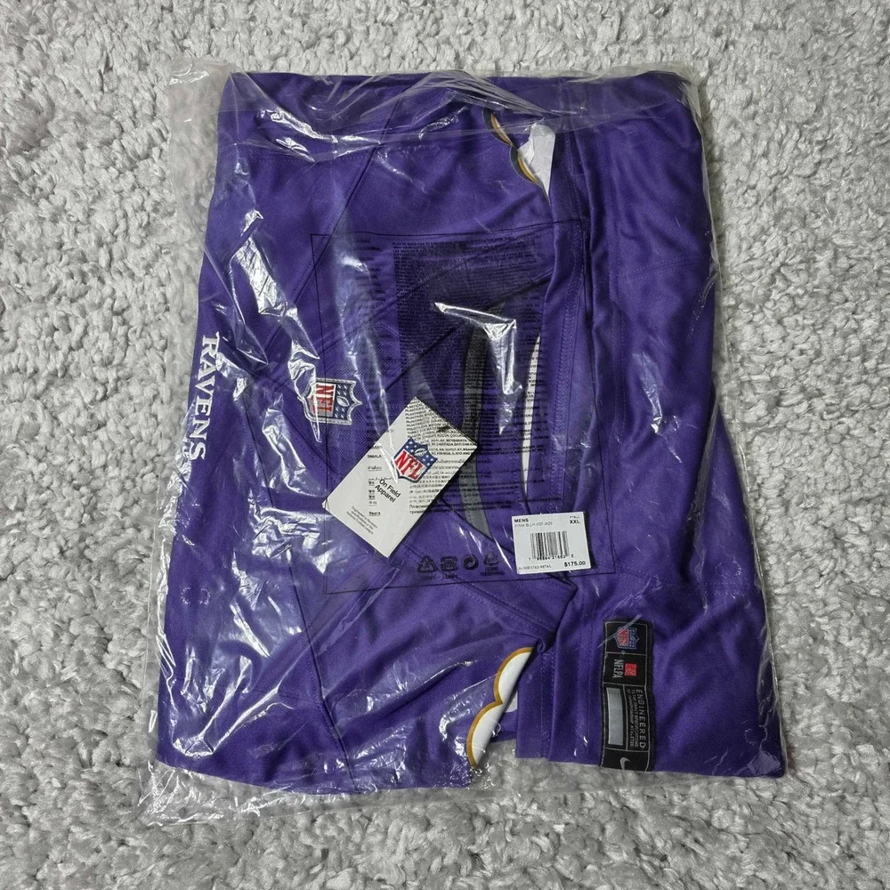 Nike Vapor FUSE Lamar Jackson Baltimore Ravens Limited Jersey Purple Sz XXL NWT